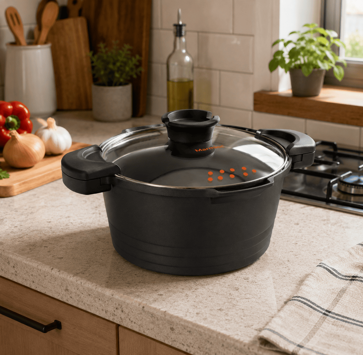 Marmicoc Therma olla multiuso de 24 cm-1