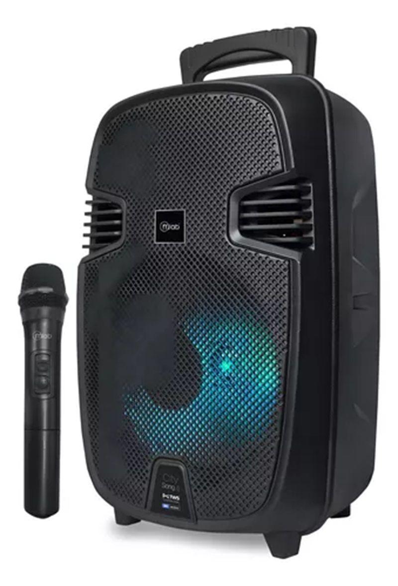 Parlante Karaoke City Song 4 Mic Inalambrico 8 Bt Usb-0