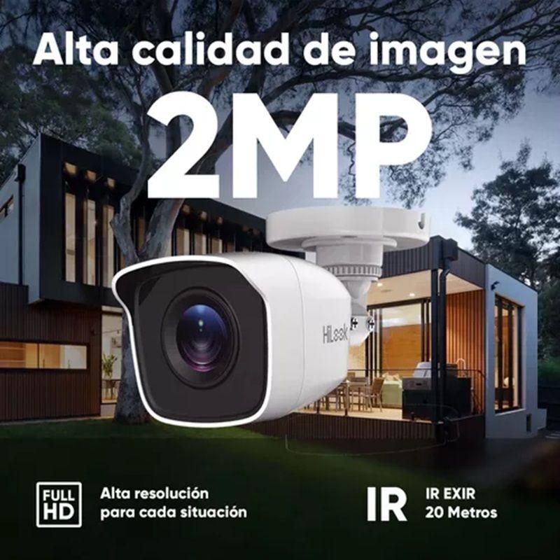 Camara de seguridad 2.8 mm HiLook 2MP vision nocturna-2