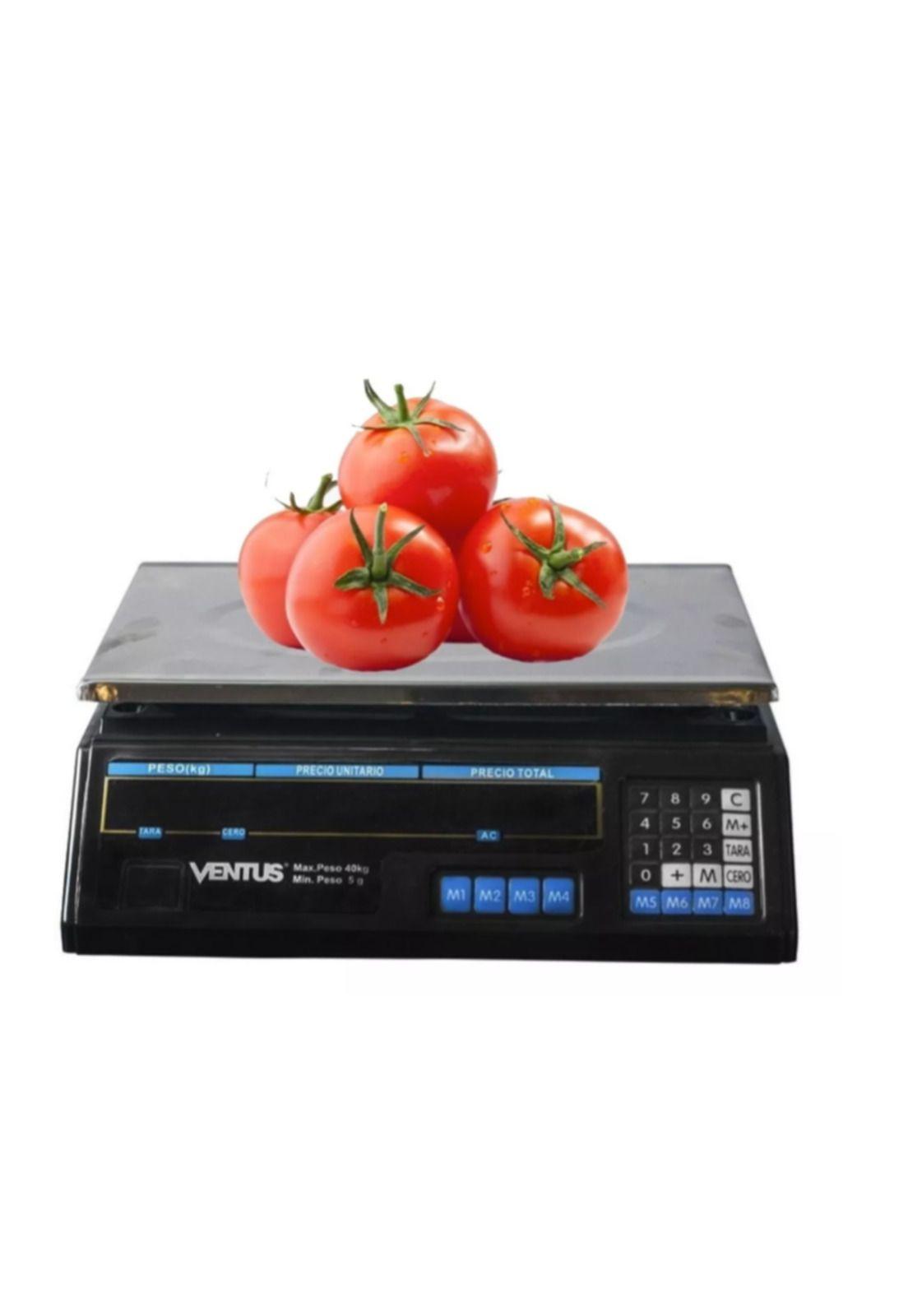 Pesa Balanza Digital Cocina Negocio Y Almacen 40 Kg Ventus-0