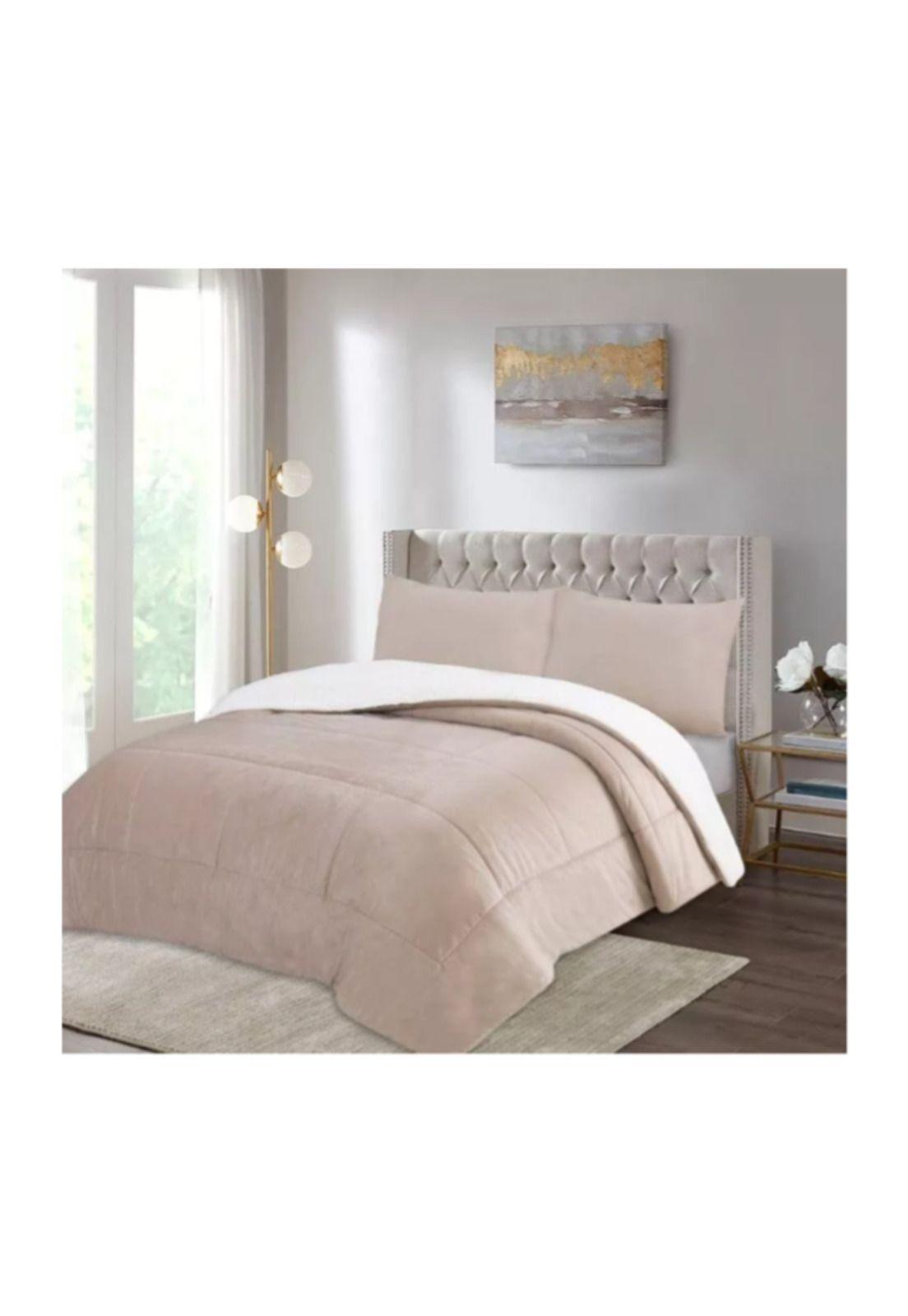 Plumón Sherpa Mercado Libre Basics King Edredón Con Chiporro-0