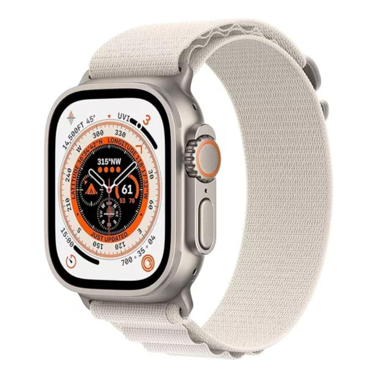 Apple Watch Ultra Gps + Celular Titanio 49 Mm Loop Alpine-0