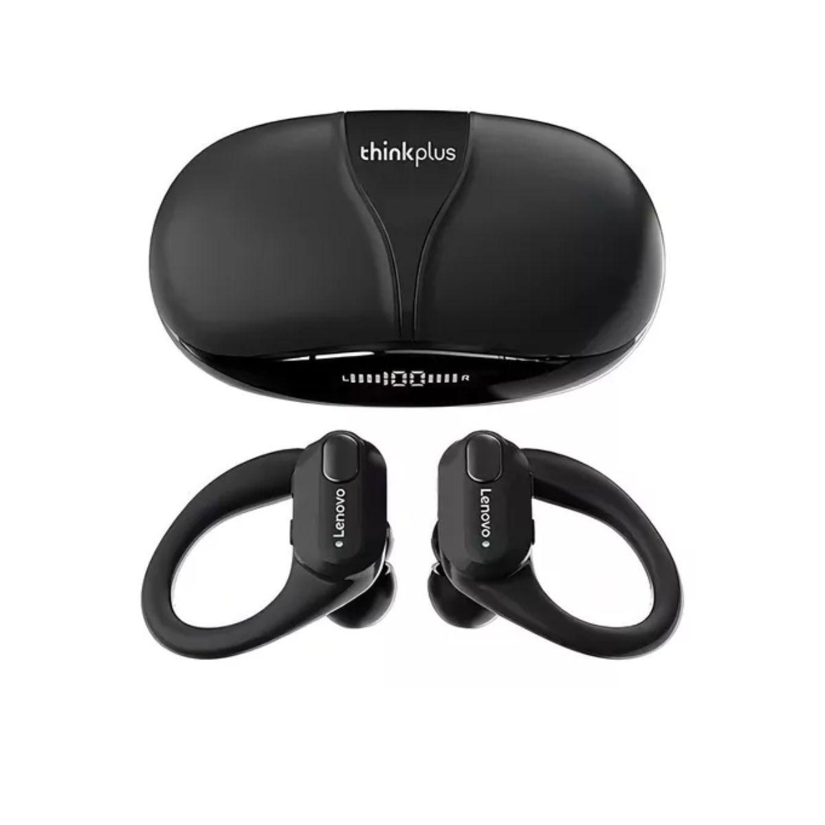 Auriculares Lenovo XT80 Thinkplus negros Bluetooth 5.3-0