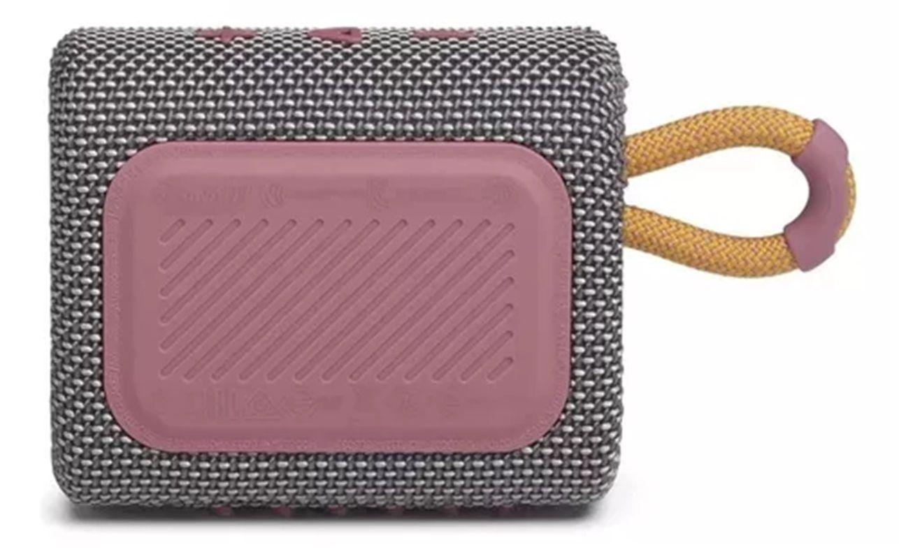 Parlante Jbl Go 3 portatil con bluetooth waterproof gris-2