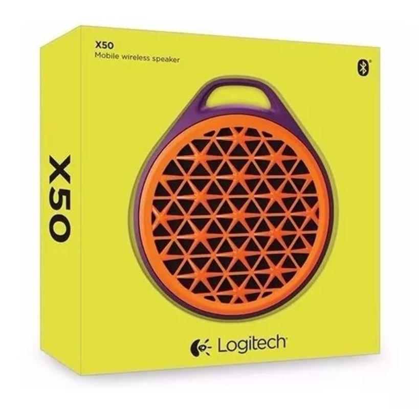 Parlante Portatil Bluetooth 3W X50 Color Naranja-2