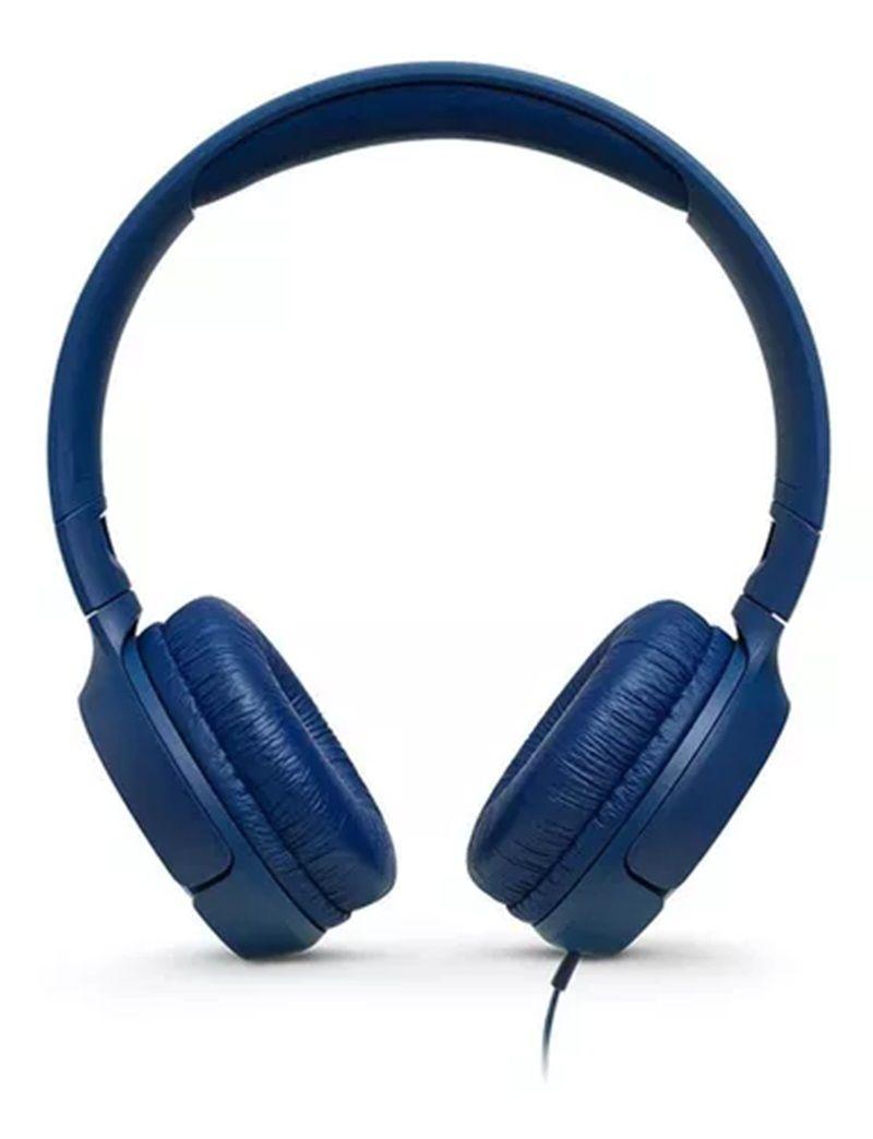 Audifonos alambricos JBL Tune 500 On-ear color azul-0