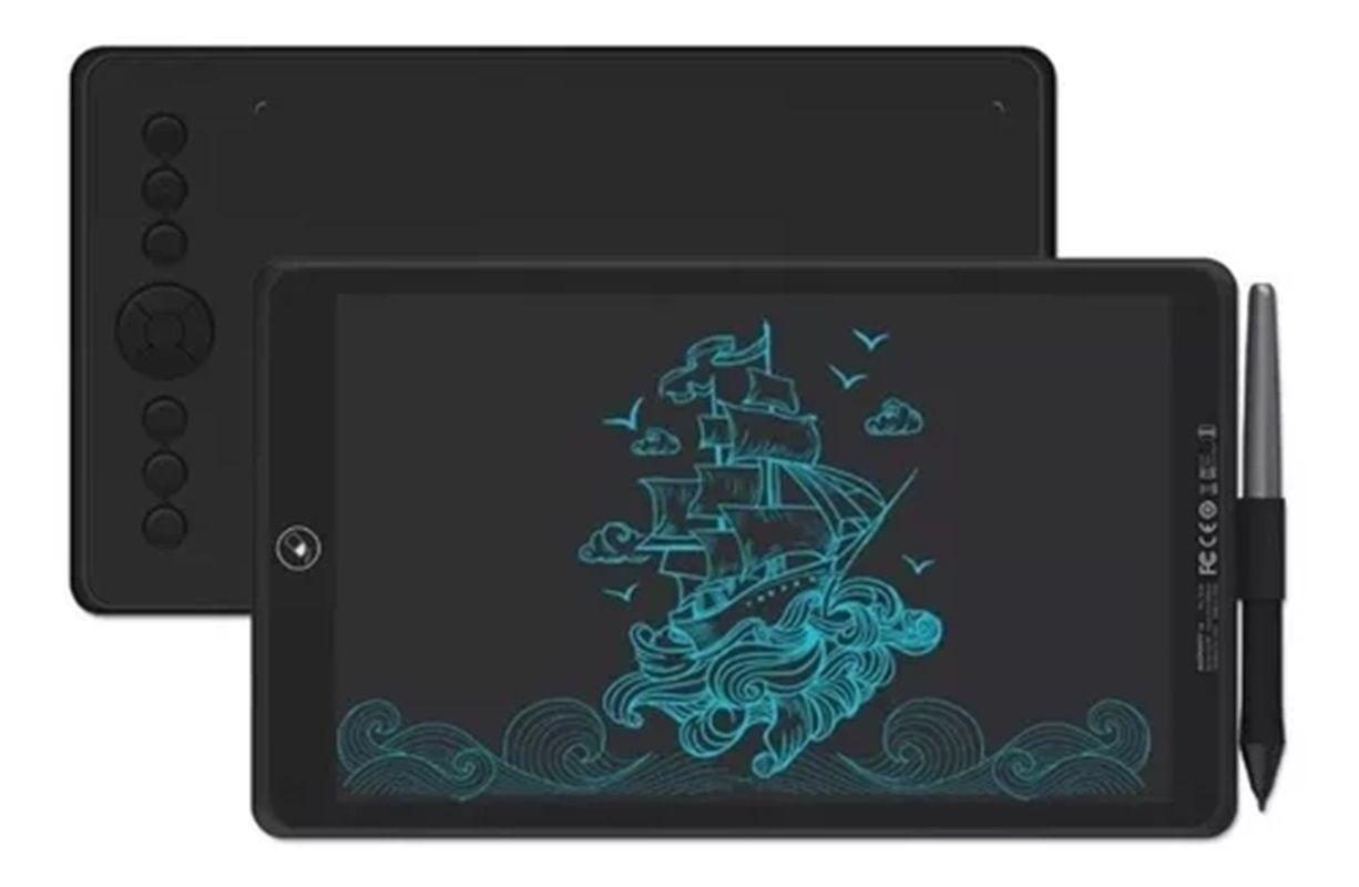 Tableta grafica Inspiroy H320M quartz black 5080lpi-0