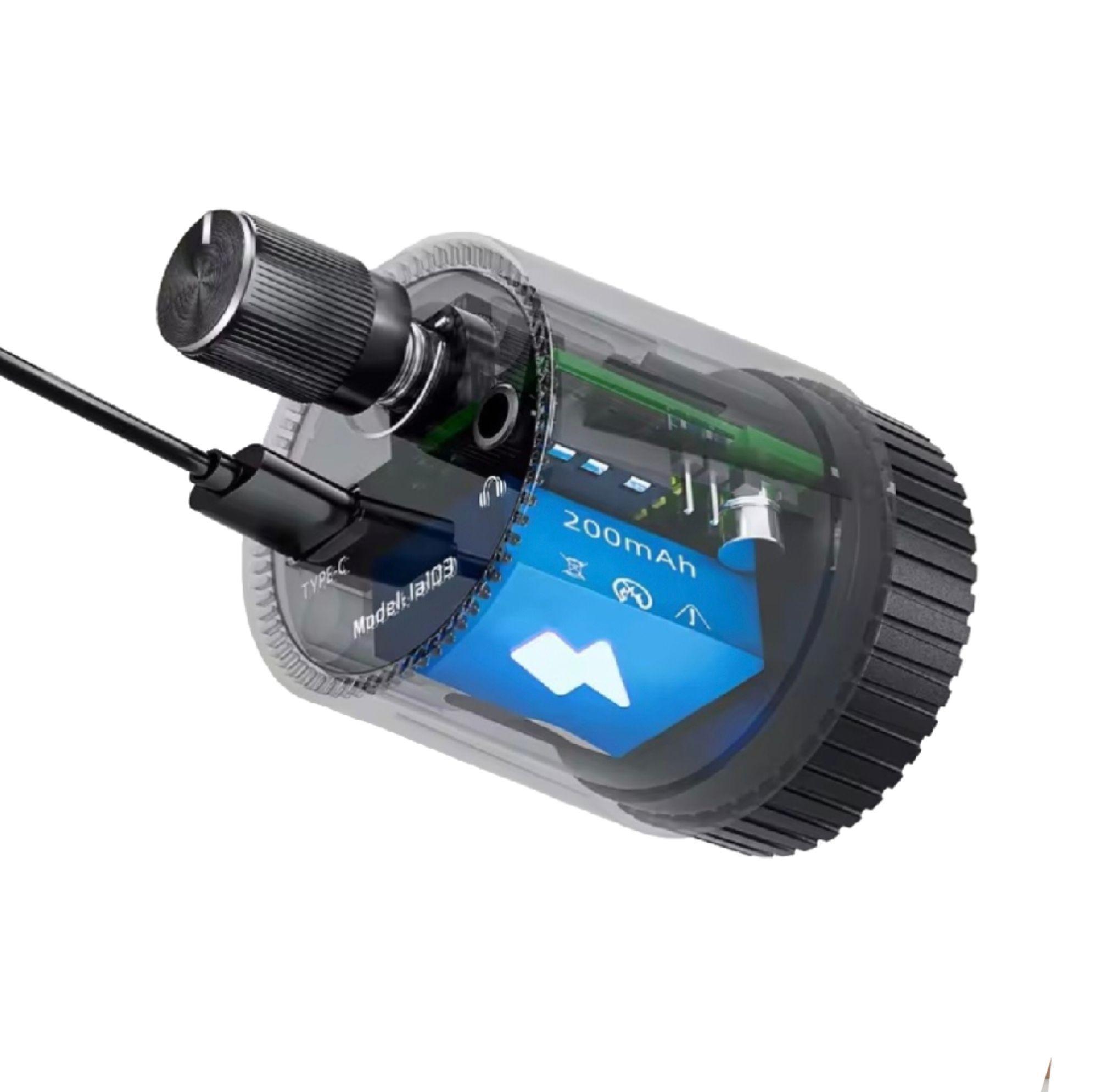 Geofono Detector de Fugas de Agua Recargable Gasfiter Mecanico Alta sensibilidad-2