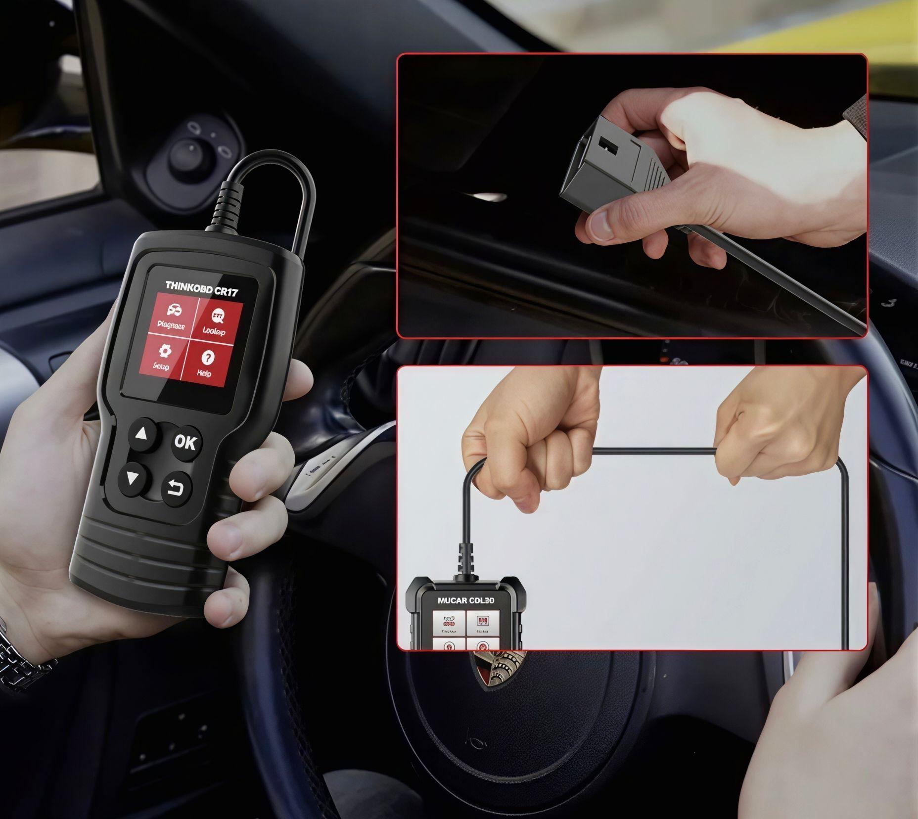 Escaner Automotriz Thinkcar CR17. Thinkscan. Borra códigos de error-1