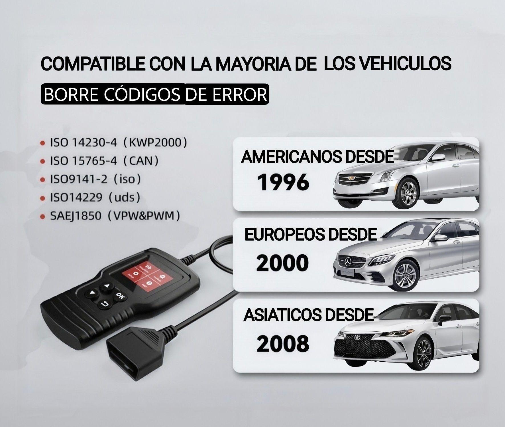 Escaner Automotriz Thinkcar CR17. Thinkscan. Borra códigos de error-4