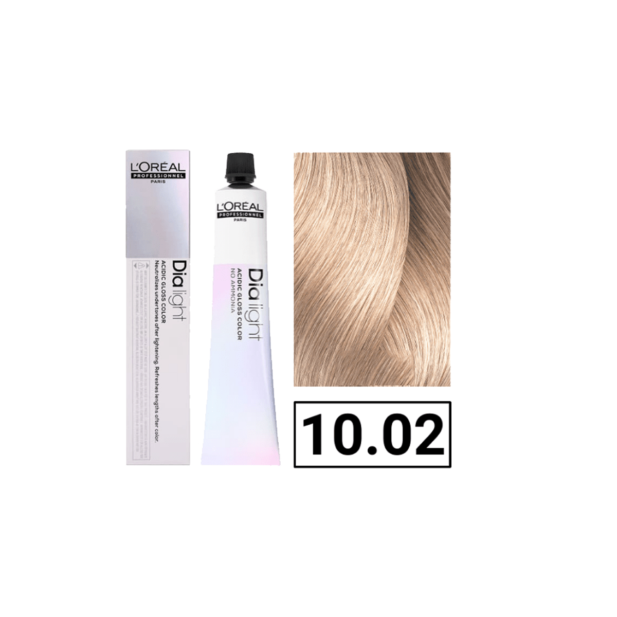 Tinte Loreal Dia Light 10.02-0