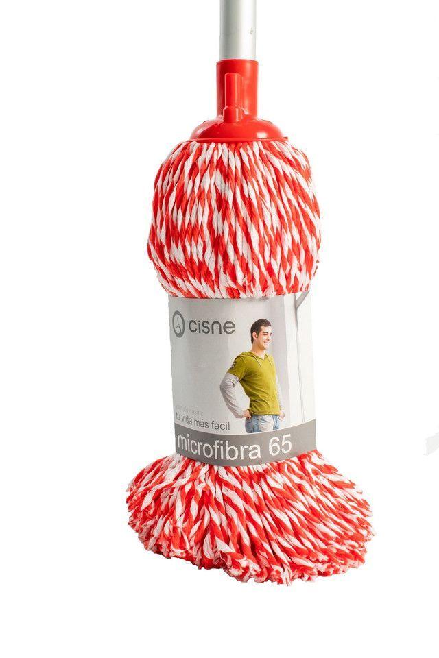 Mopa Húmeda Microfibra Roja 65 Repuesto-0