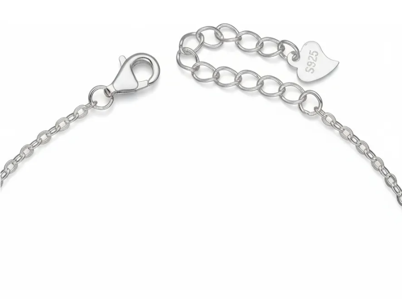 Pulsera De Nudo De Brujas Plata Fina Ajustable Protección-3