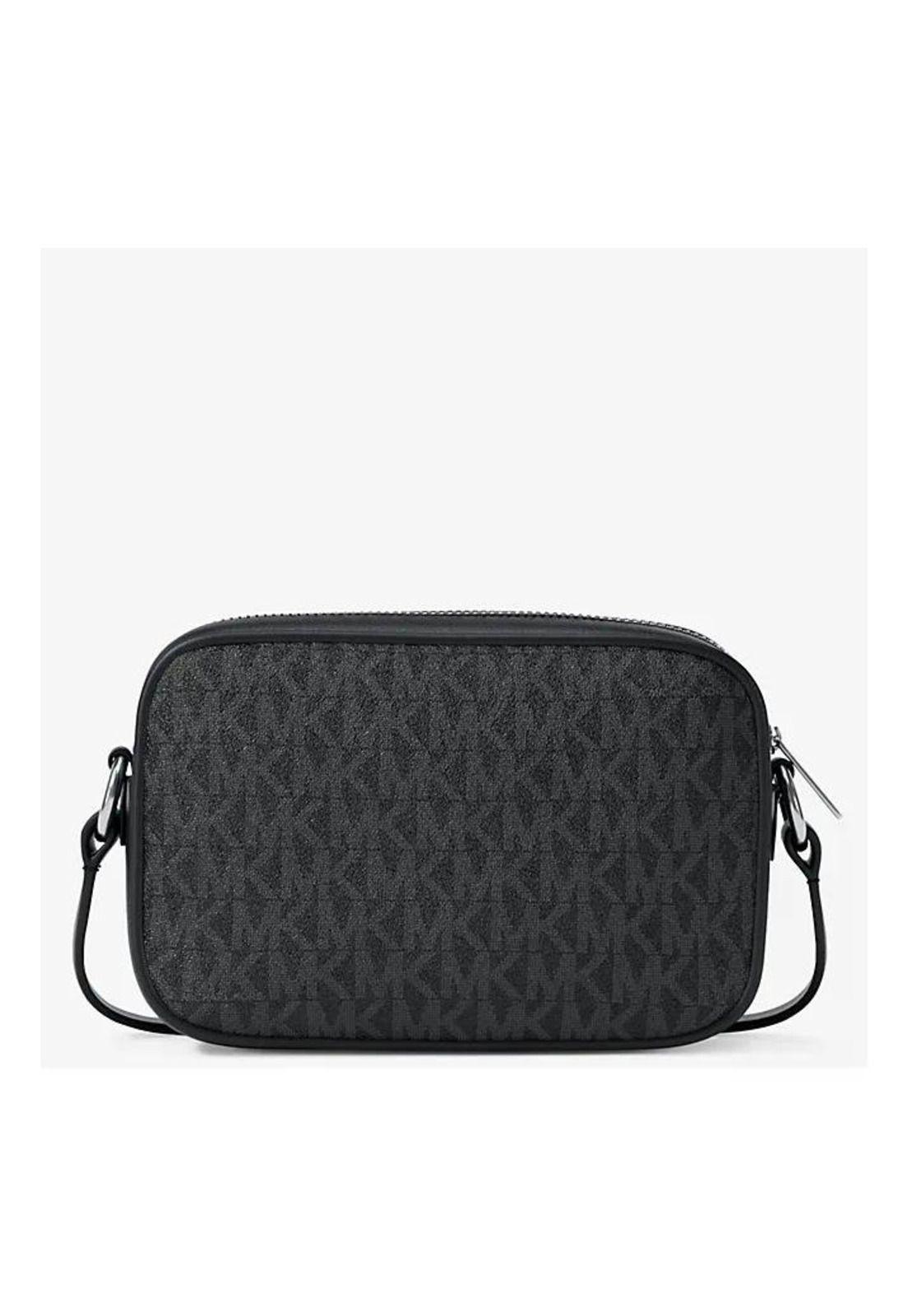 Cartera Crossbosy Michael Kors Jet Set Travel Small Original Negro Lisa Dorado-7