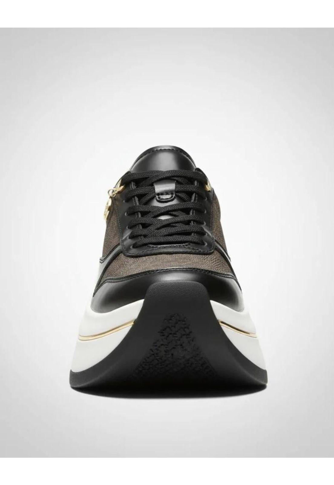 Zapatilla Michael Kors Modelo Arla Originales Marrón 38.5 Cl-3