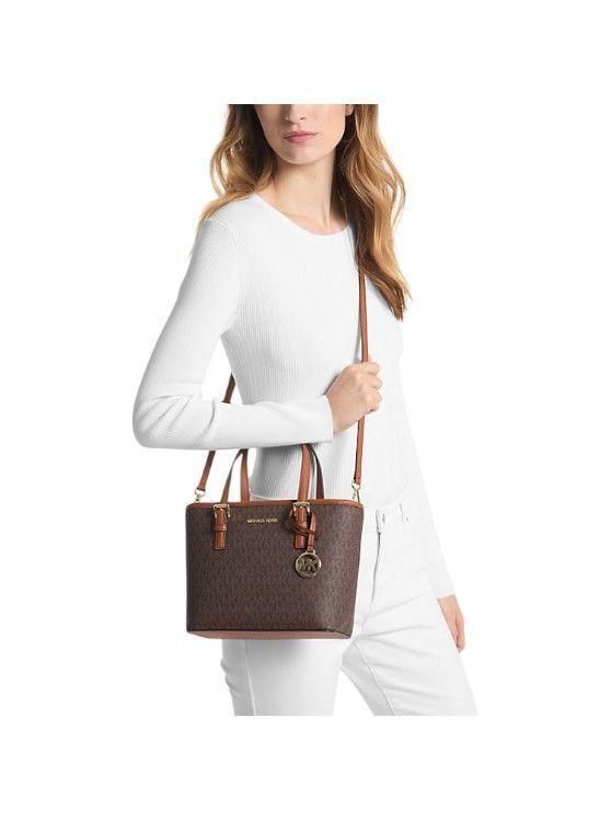 Crossbody O Minitote Michael Kors Modelo Jet Set Travel Xs-3