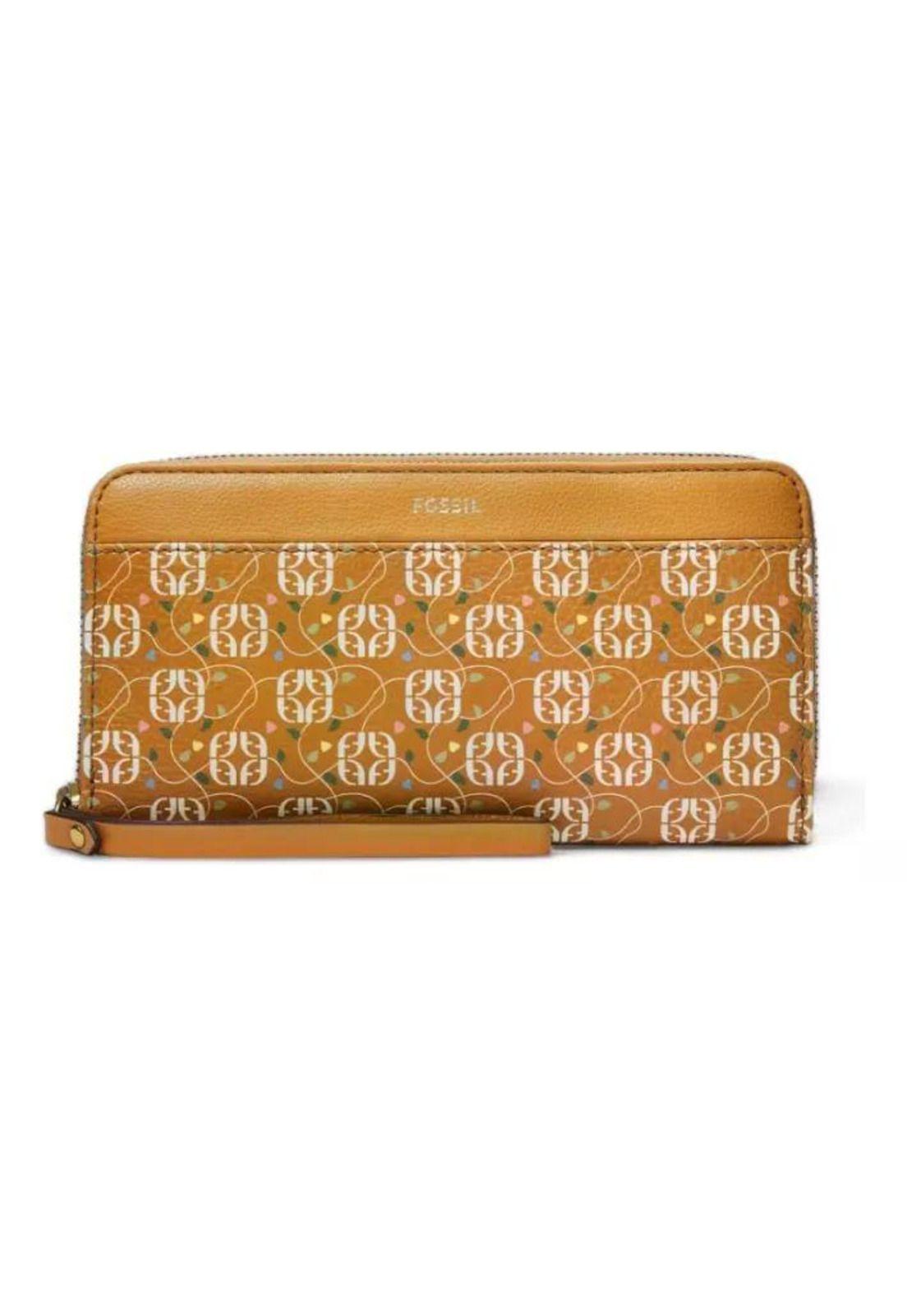 Billetera Y Clutch Marca Fossil-0