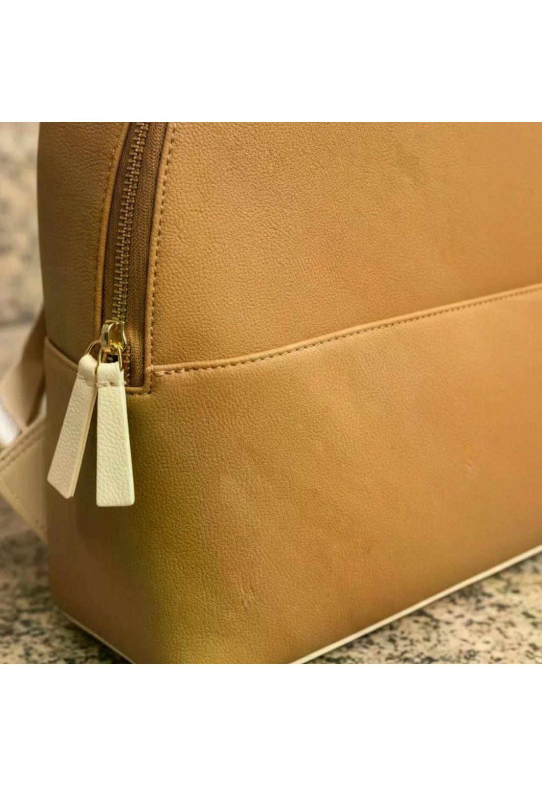 Mochila Tommy Hilfiger Urbana Original Beige Liso-4