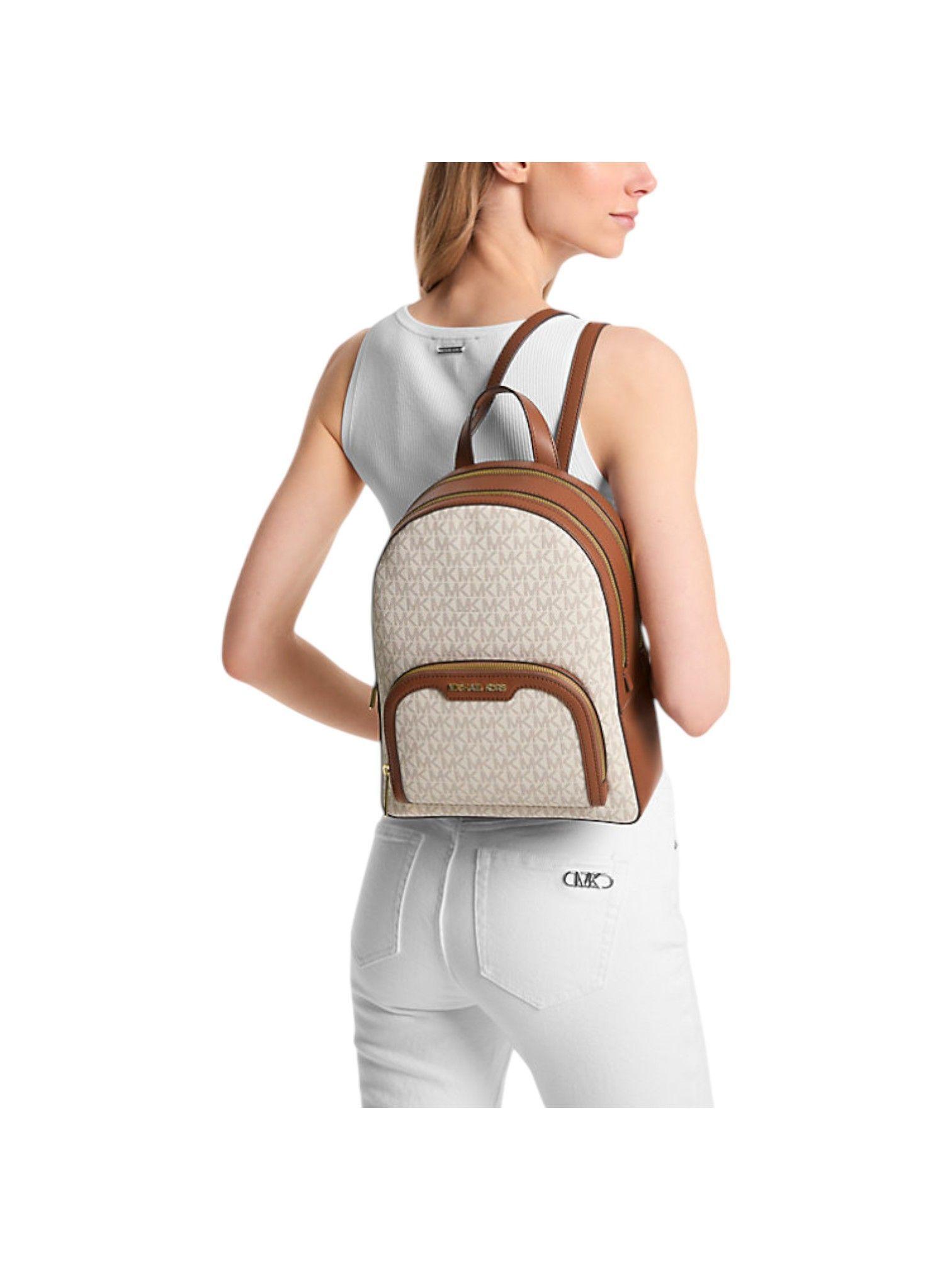 Mochila Michael Kors Mediana Color Vainilla-2