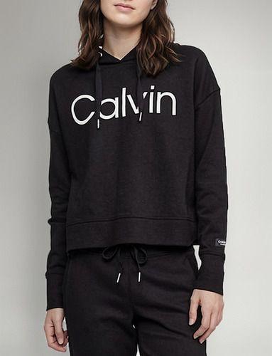 Polerón Negro Oversize Calvin Klein-0