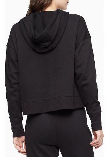 Polerón Negro Oversize Calvin Klein-3
