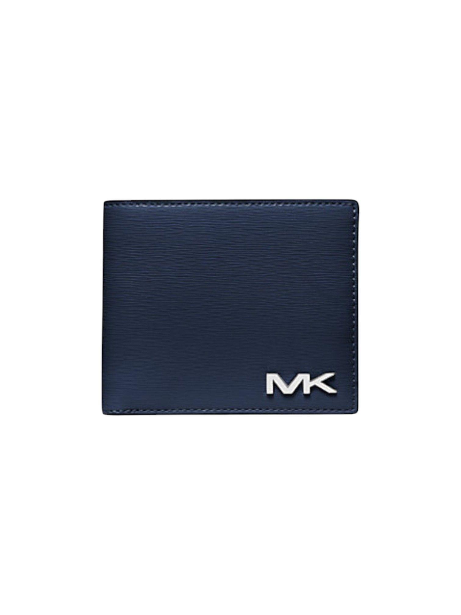Billetera De Hombre Michael Kors Azul Oscuro-0