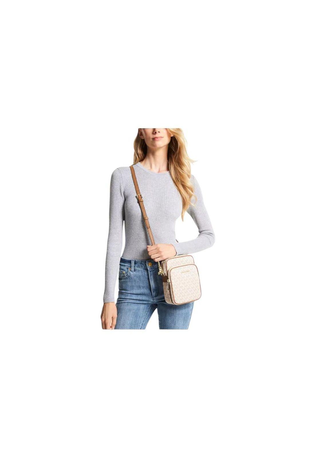Cartera Crossbody Michael Kors Jet Set Chain-3