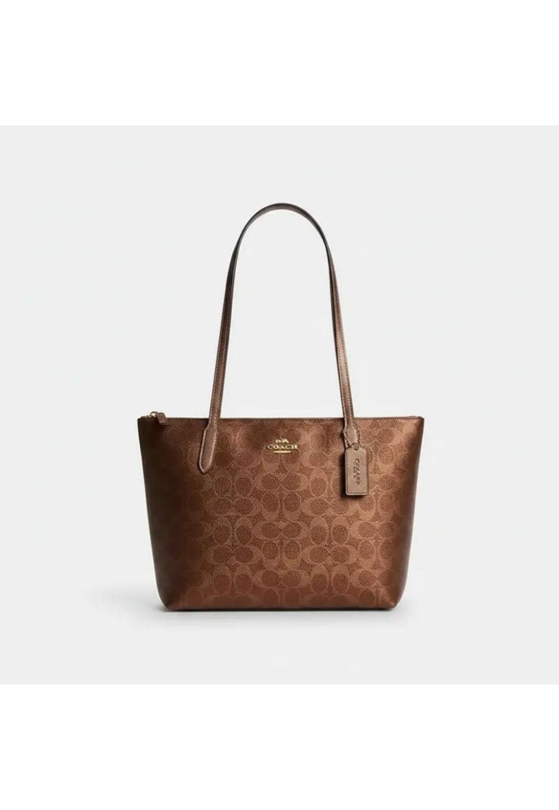 Cartera Tote Marca Coach Modelo Fiona-0