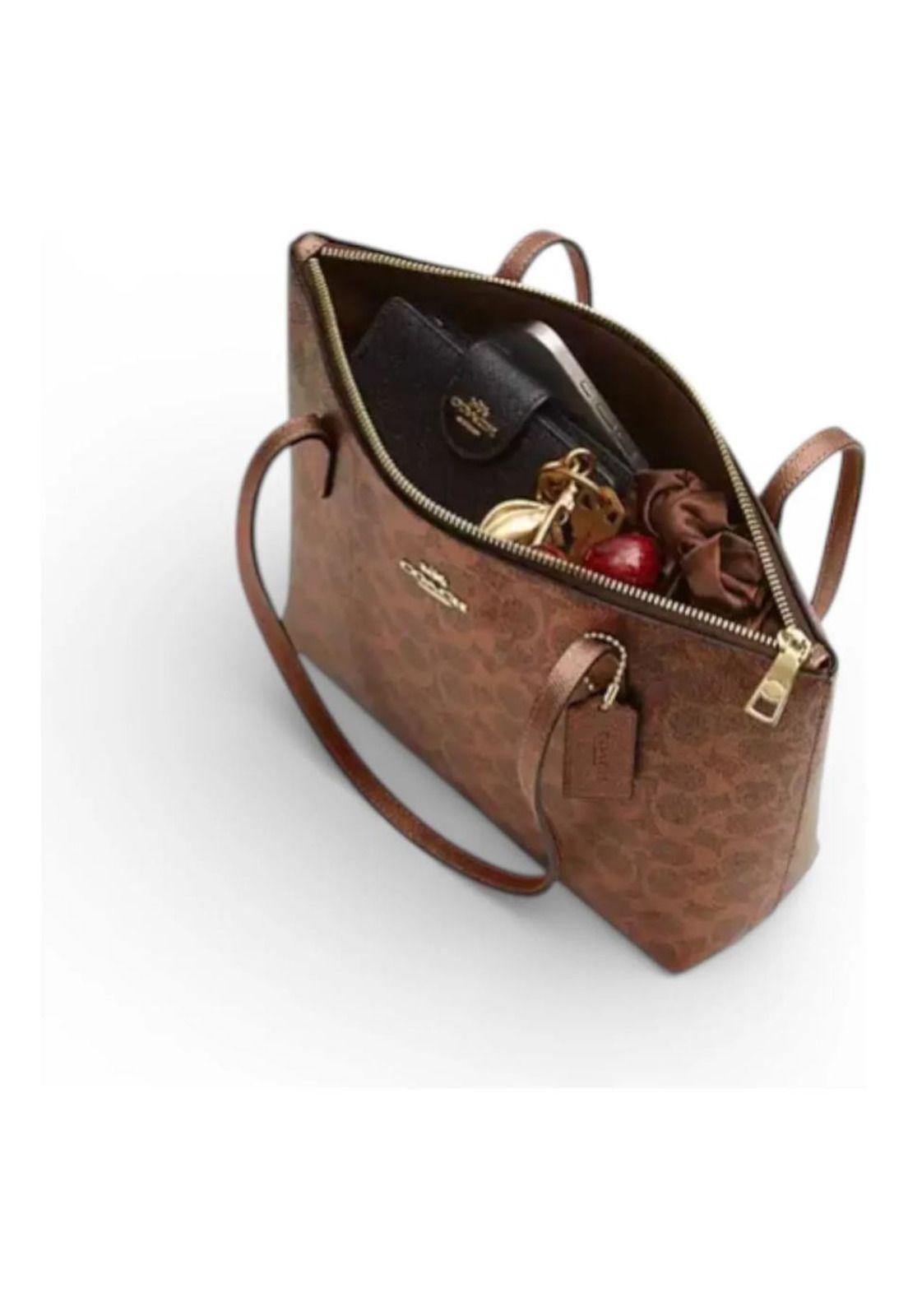 Cartera Tote Marca Coach Modelo Fiona-2