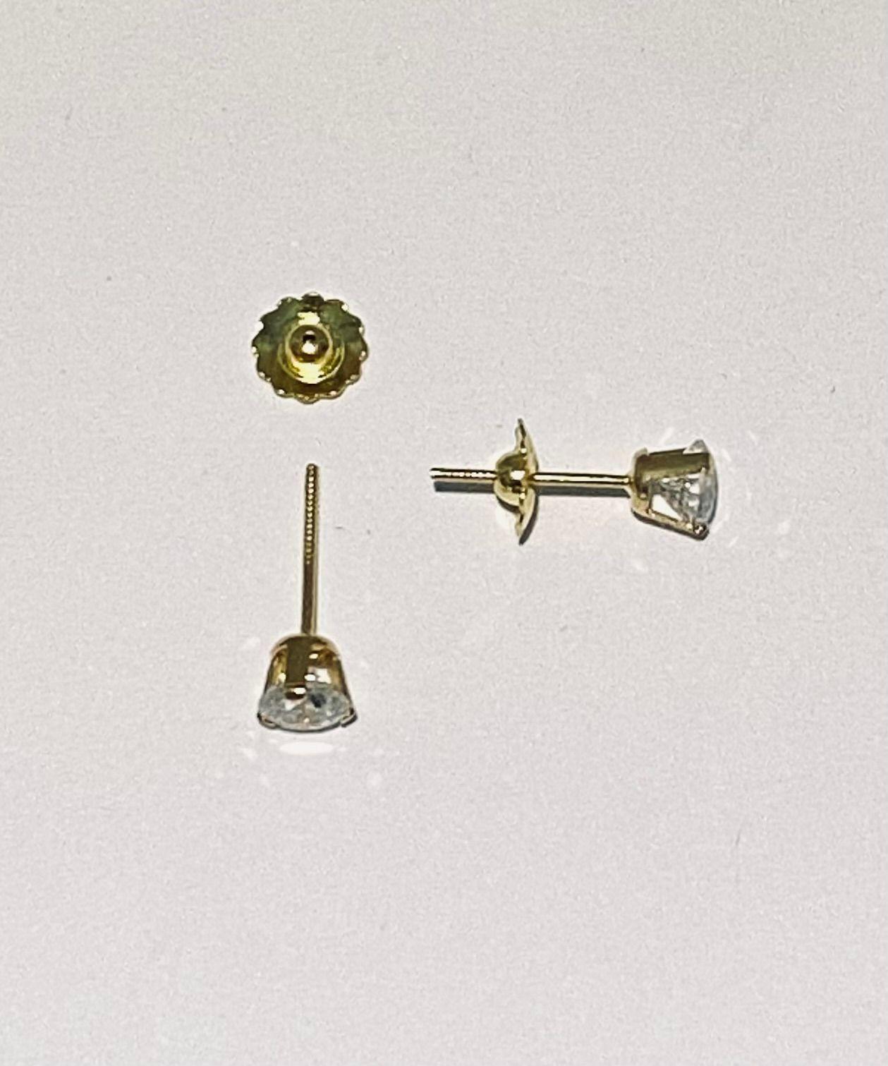 AROS ORO GRIFA ORO 18 KILATES -4