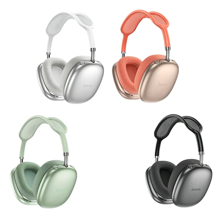 Audífonos Bluetooth Hoco W55 ANC 90Hrs Over Ear Negro-2