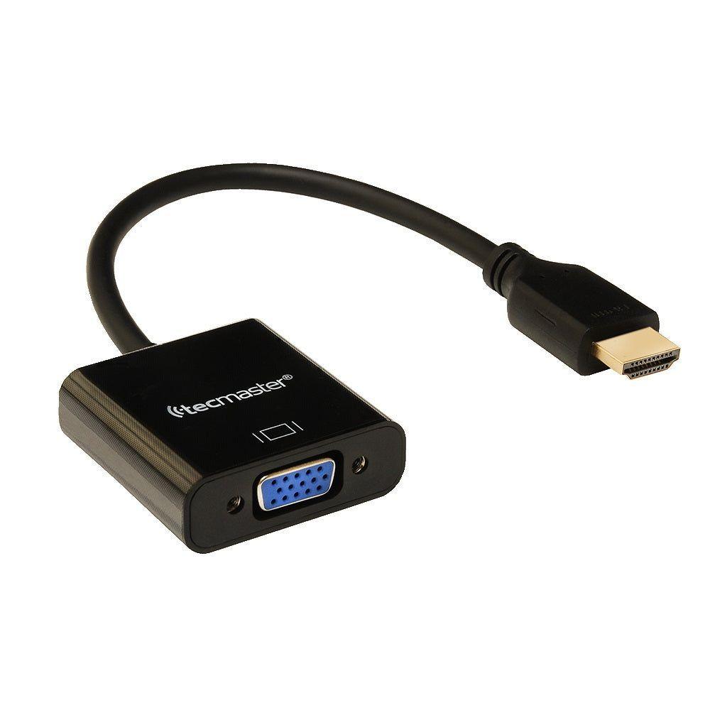 Conversor HDMI a VGA Con Salida Audio Tecmaster-0
