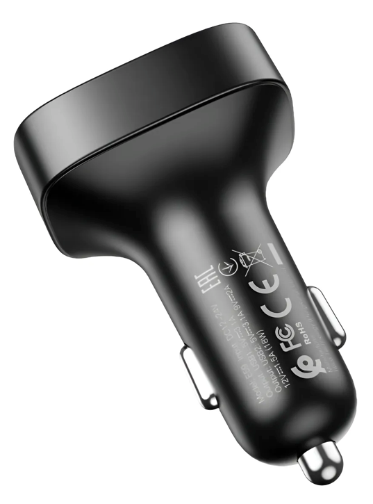 Transmisor Audio Bluetooth FM Inalambrico Auto Hoco E59-2