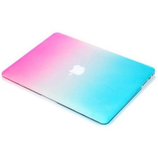 Carcasa compatible con Macbook Pro 13 Touchbar Arcoiris-0