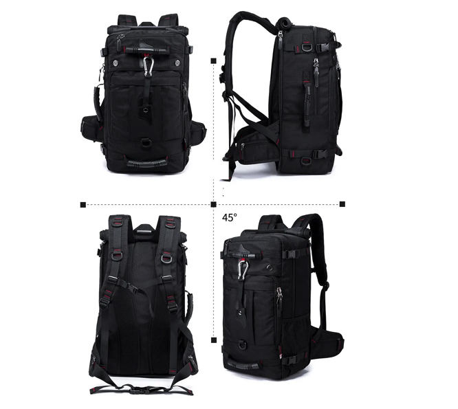 Mochila Bolso Notebook Gamer 17 Pulgadas Wolf Híbrido-2