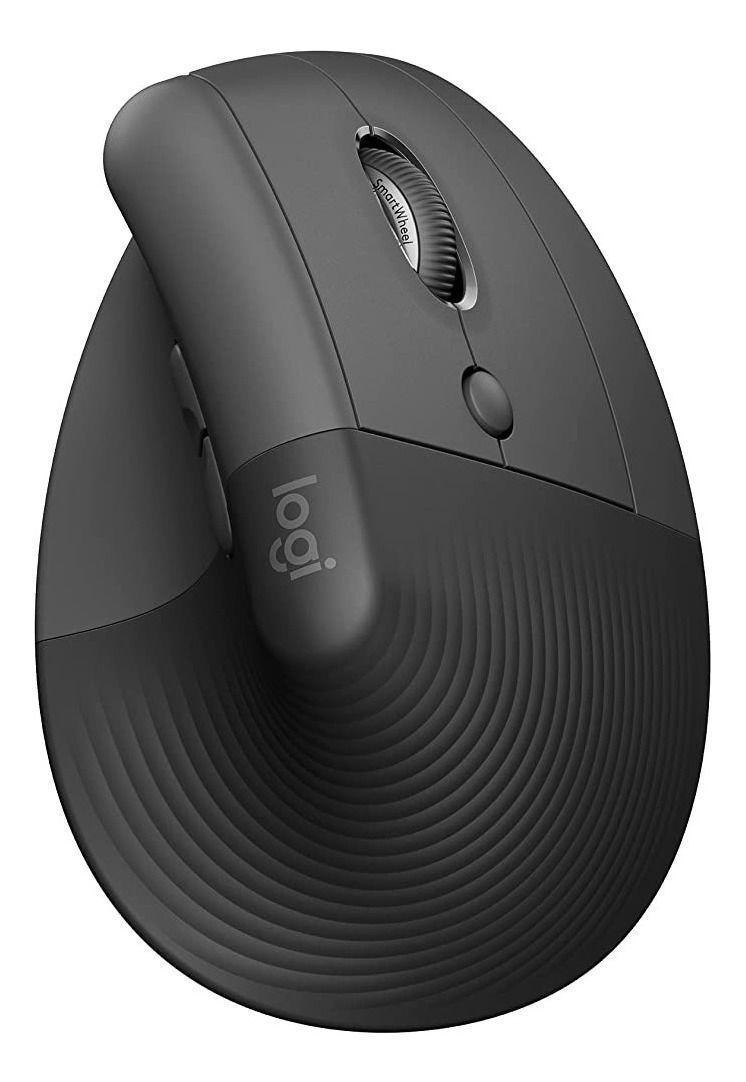 Mouse Ergonometrico Vertical Logitech Lift Black-0