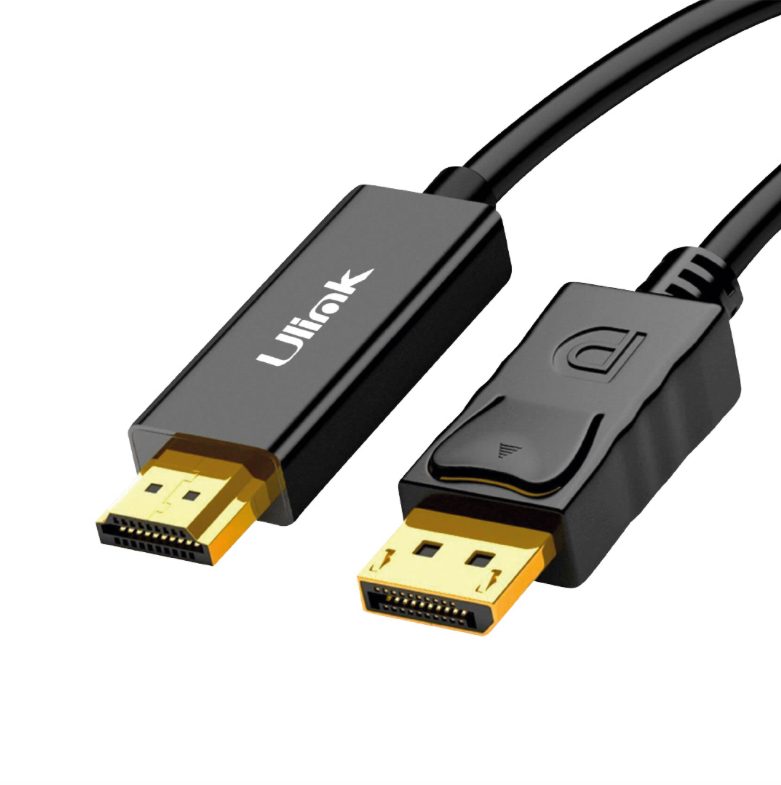 Adaptador DisplayPort Macho a HDMI 4K 1,8MT Ulink UL-DPHD18-0