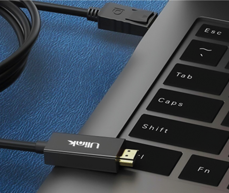 Adaptador DisplayPort Macho a HDMI 4K 1,8MT Ulink UL-DPHD18-1