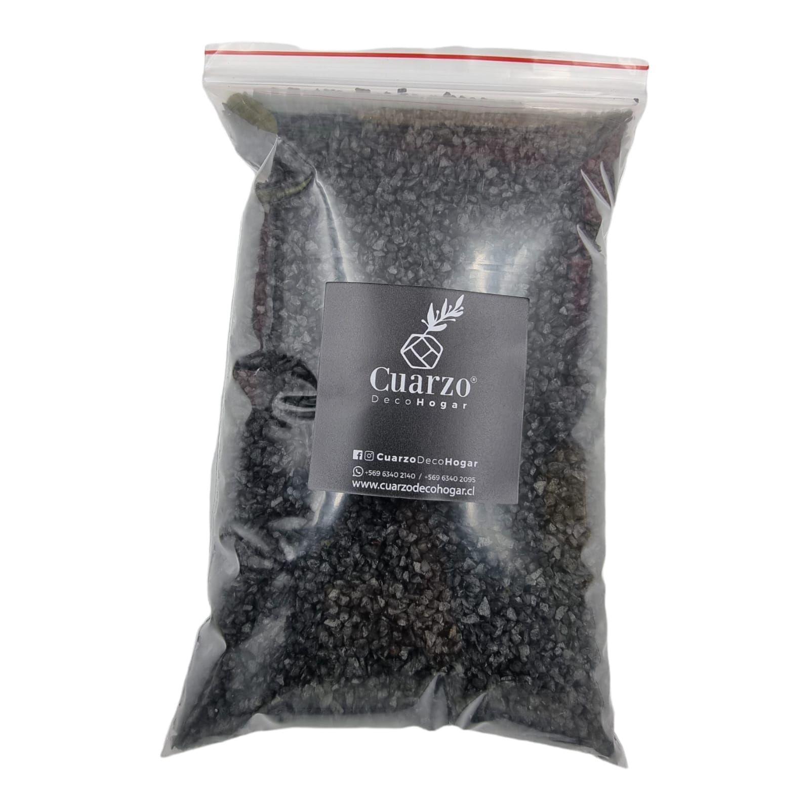 CUARZO GRANULADO NEGRO, 1KG-0
