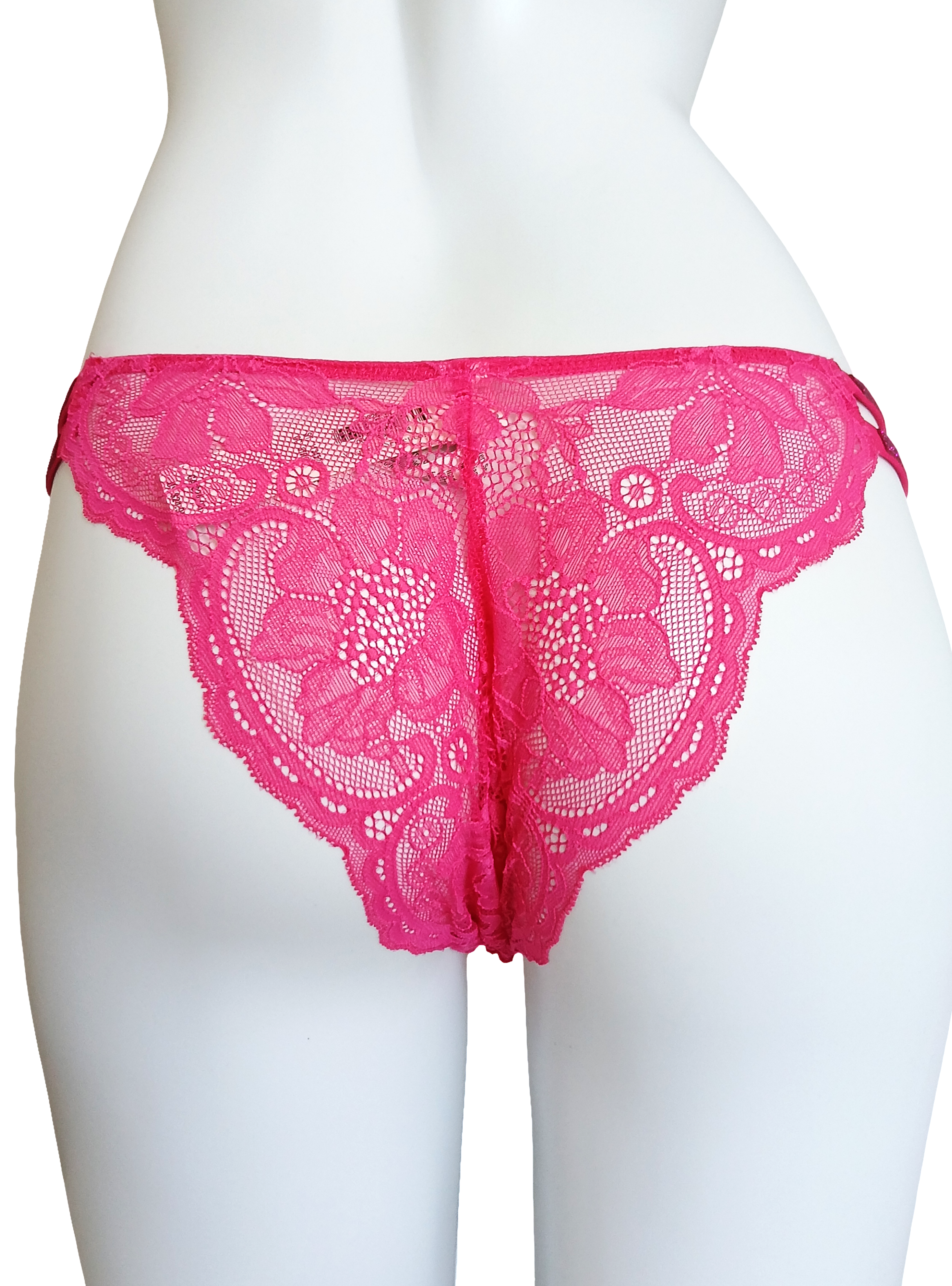 Exclusivos bottoms Victoria's Secret con encajes y brillos -2
