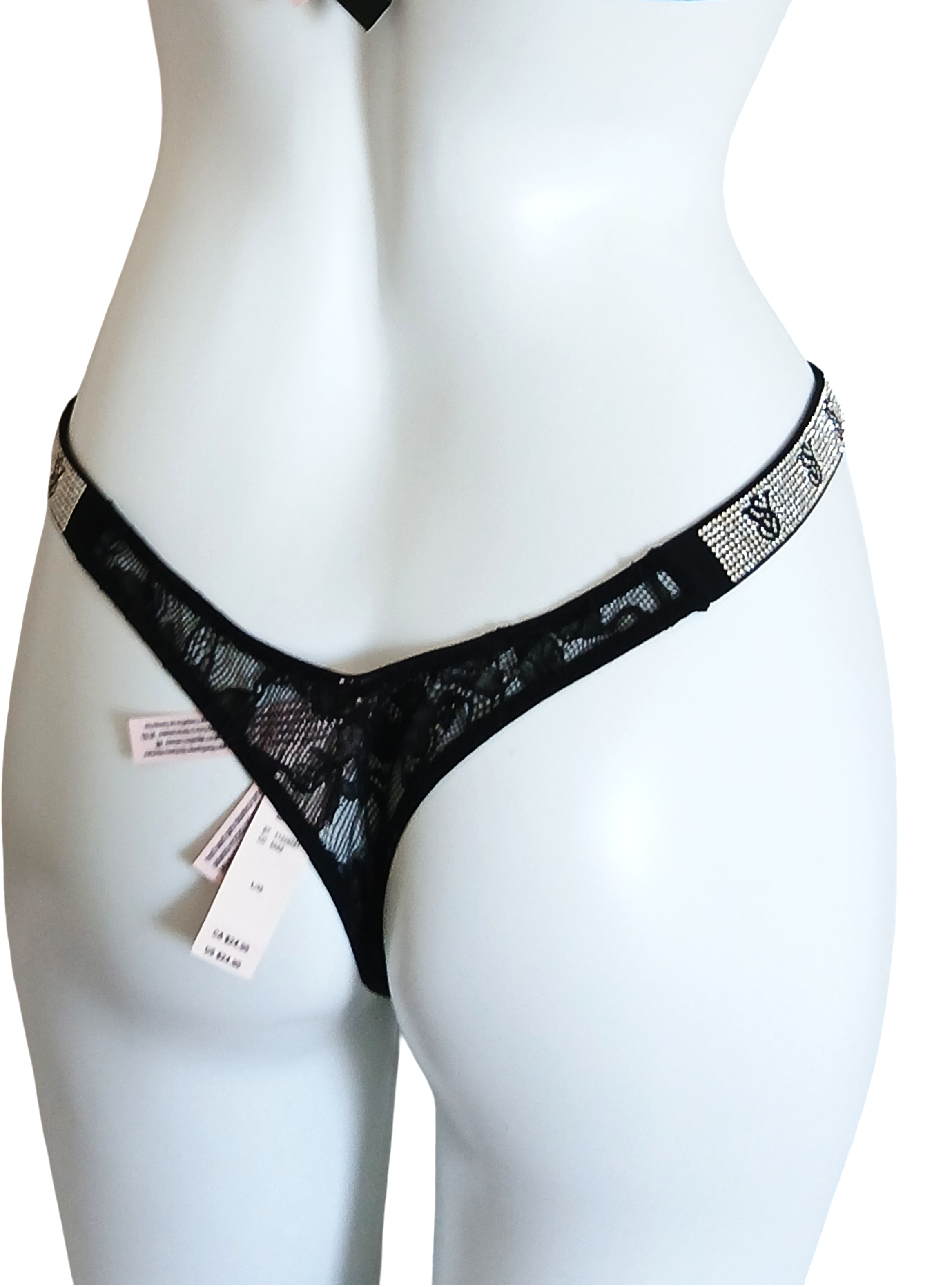 Exclusivos bottoms Victoria's Secret con encajes y brillos!-1