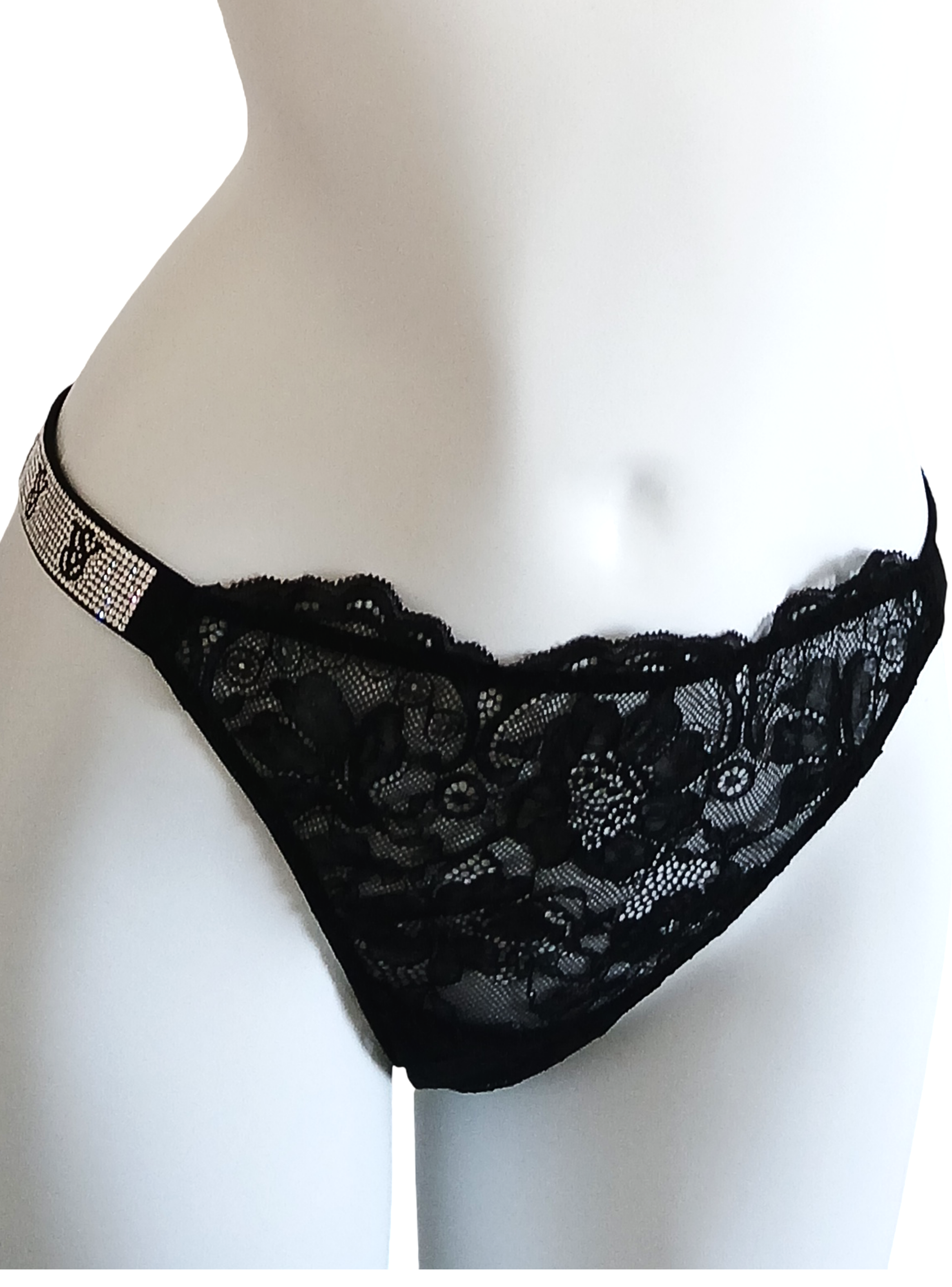 Exclusivos bottoms Victoria's Secret con encajes y brillos!-2