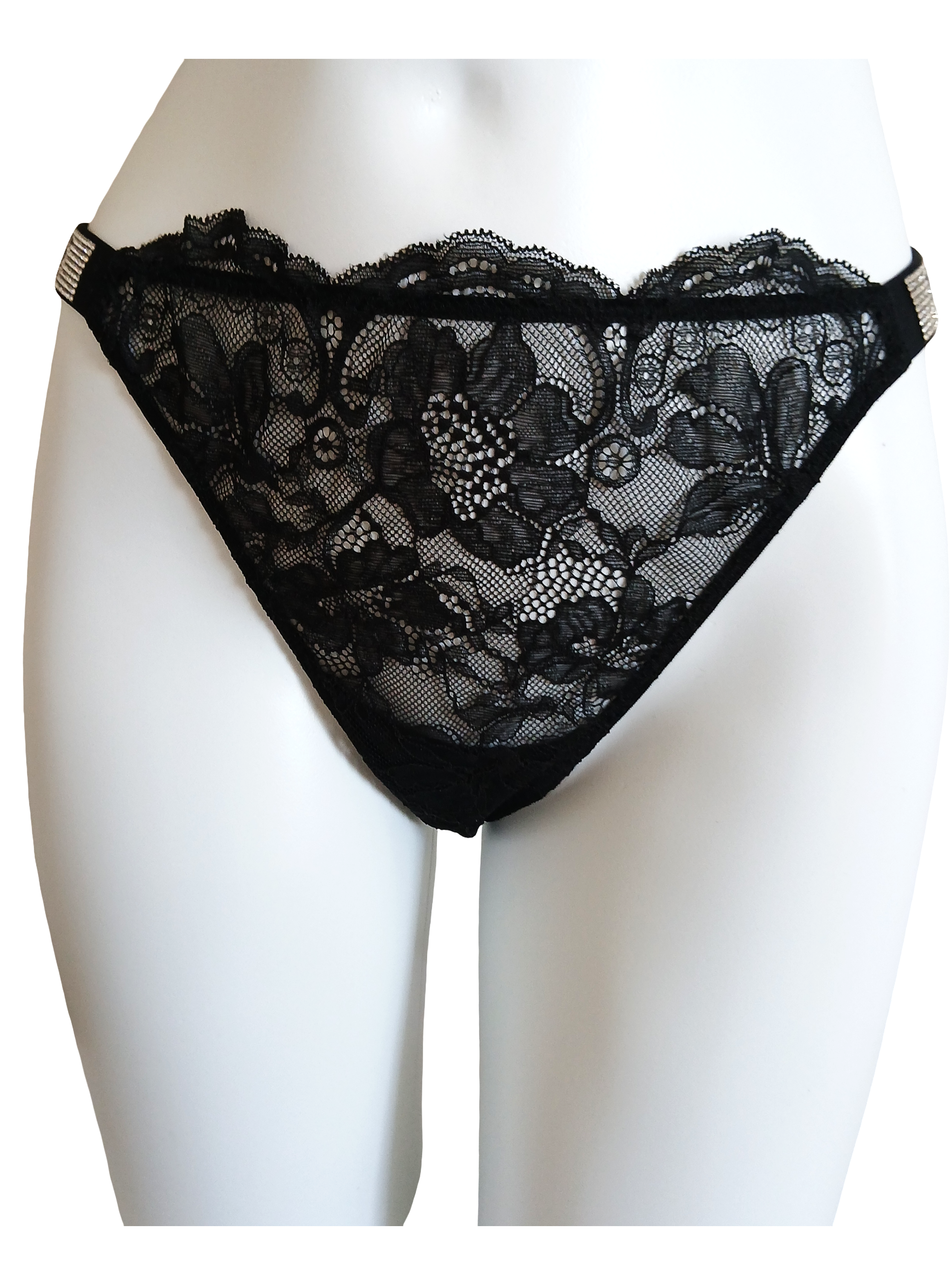 Exclusivos bottoms Victoria's Secret con encajes y brillos!-4