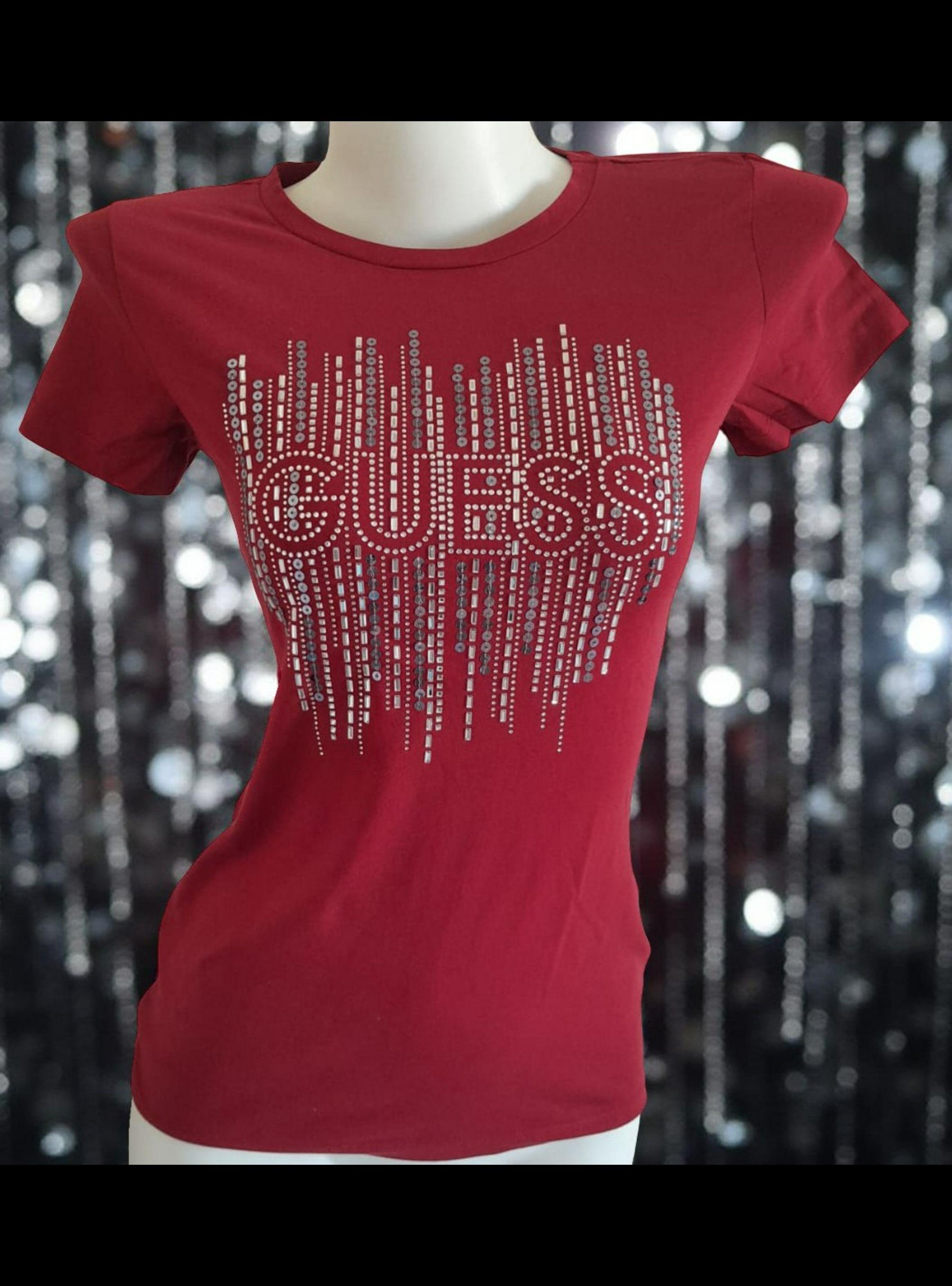 EXCLUSIVA Y HERMOSA POLERA GUESS ORIGINAL TALLA S-2