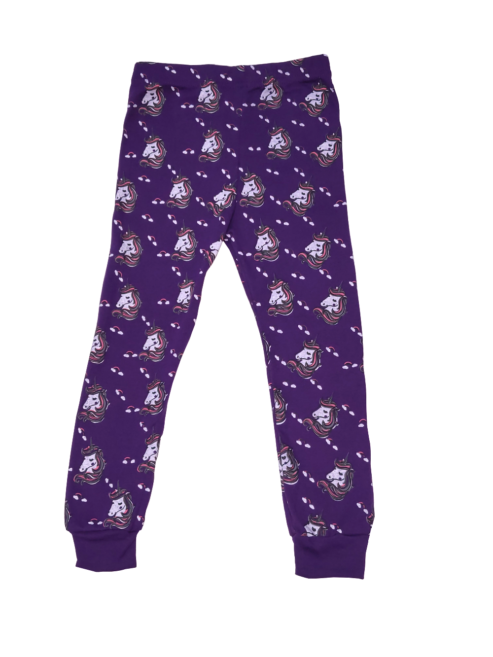 Pijama algodón niña unicornio-2