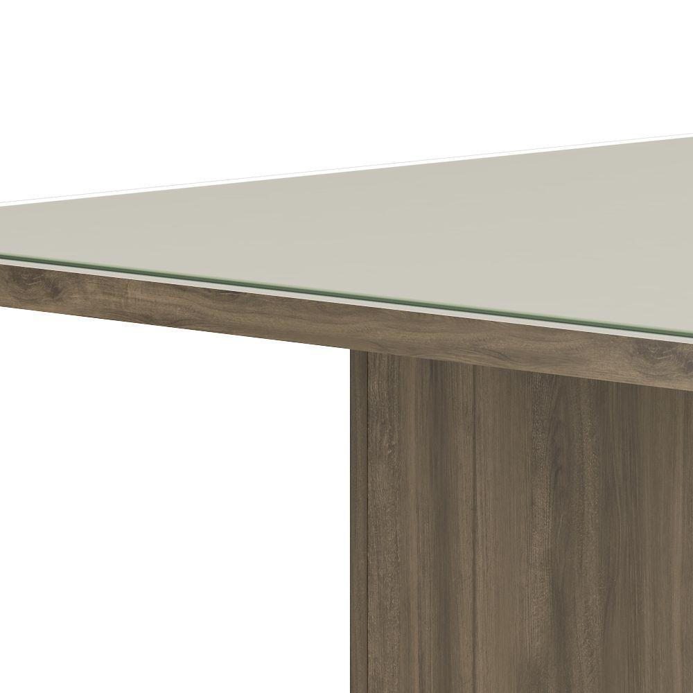 Mesa Duque 4 Legno Vidrio Fendi-1