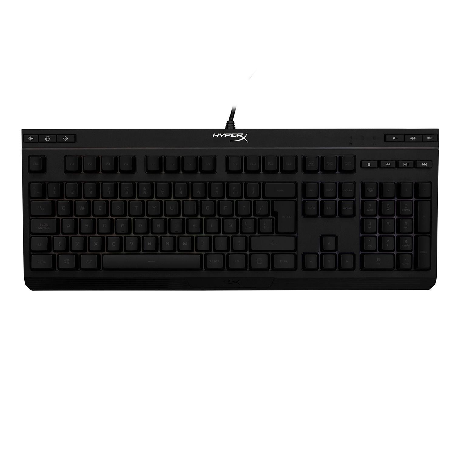 HX-KB5ME2-LA TECLADO MEMBRANA HYPERX ALLOY CORE RGB-2