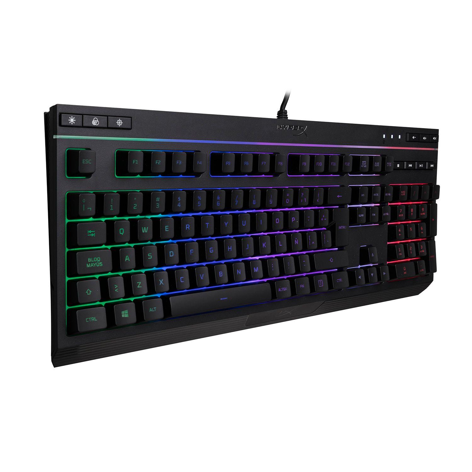 HX-KB5ME2-LA TECLADO MEMBRANA HYPERX ALLOY CORE RGB-1