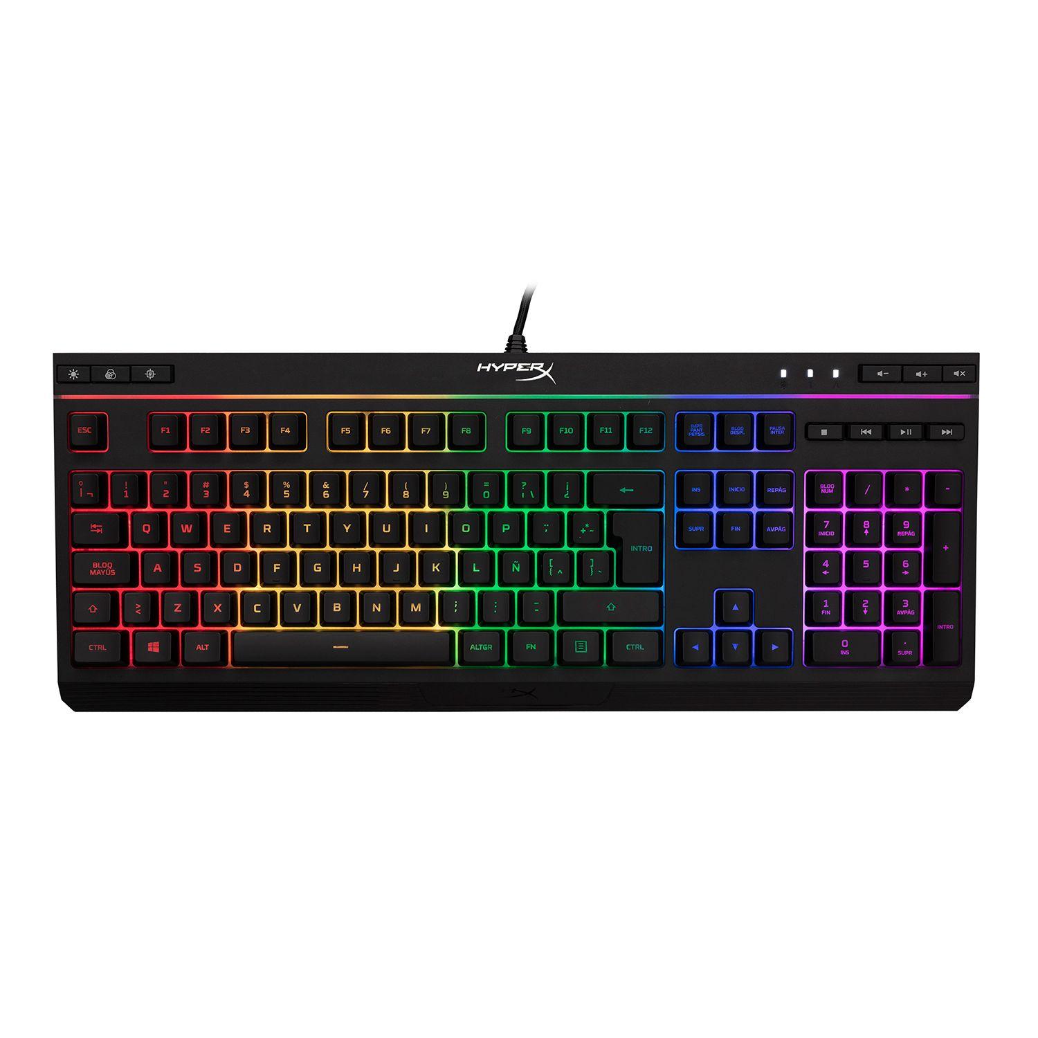 HX-KB5ME2-LA TECLADO MEMBRANA HYPERX ALLOY CORE RGB-0