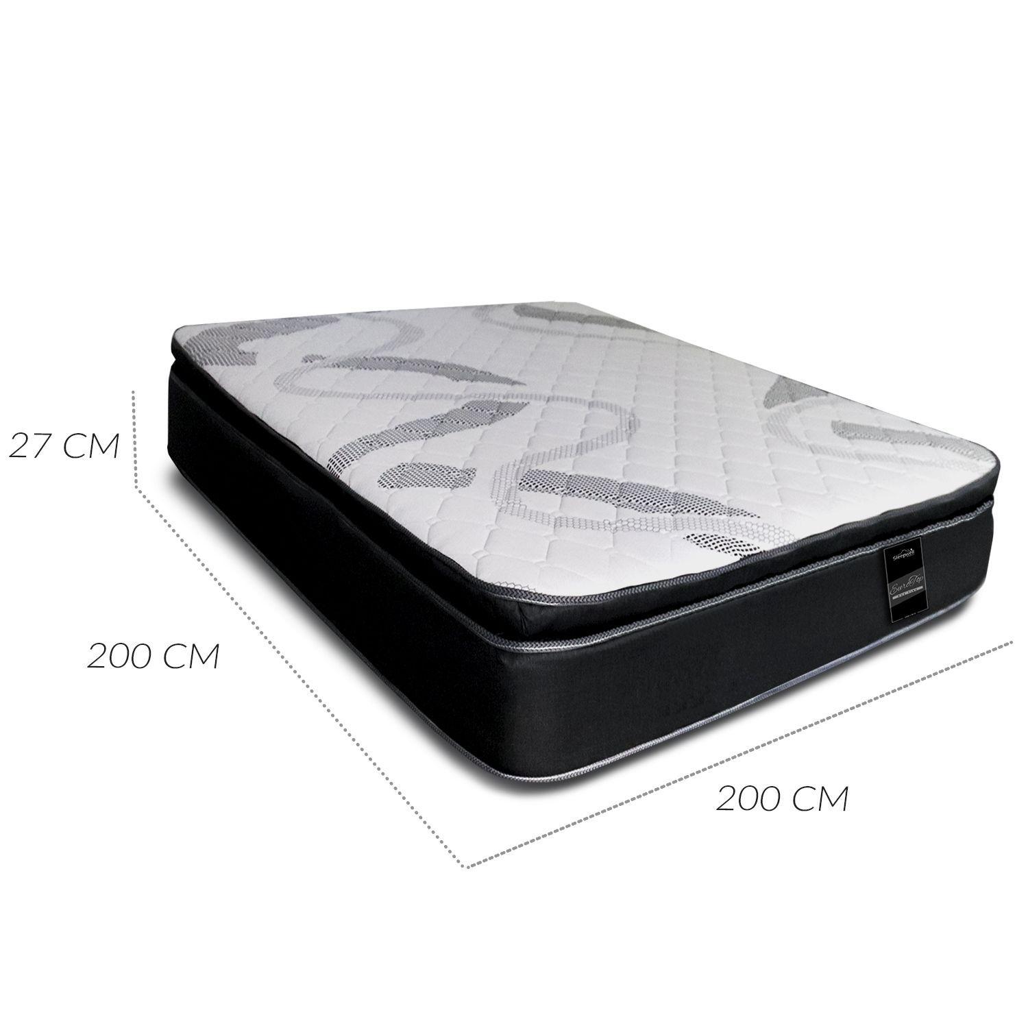 Colchón Sleepwell EuroTop OneSide Super King-4